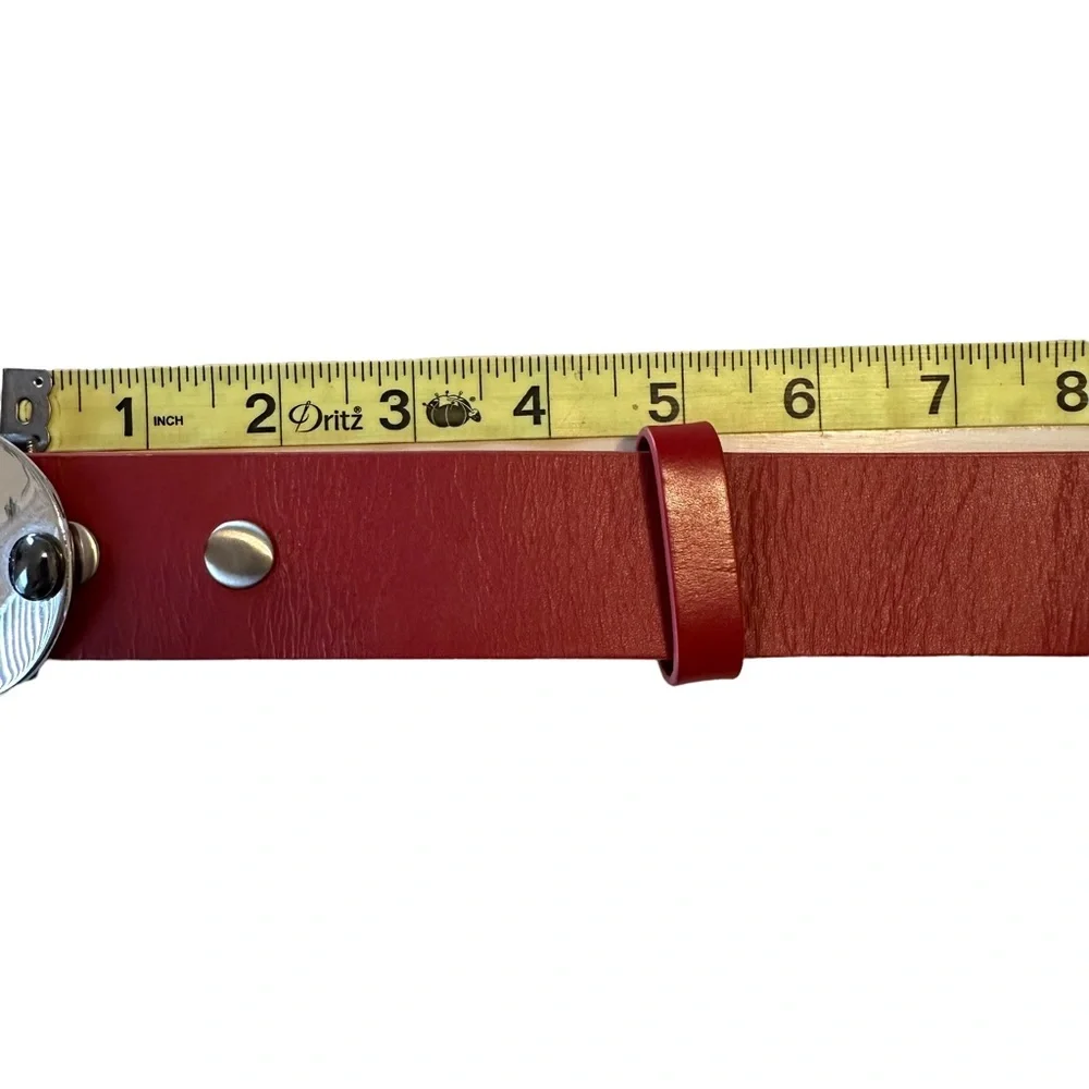 Leather Belt & Buckle M